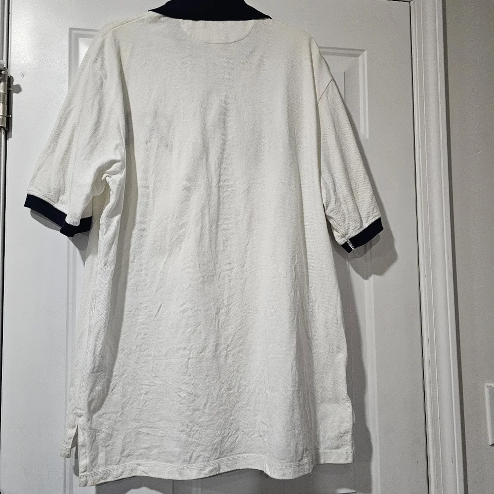 Polo Ralph Lauren Rugby Y2k rare Vintage shirt size LT/GL Prepie New Money